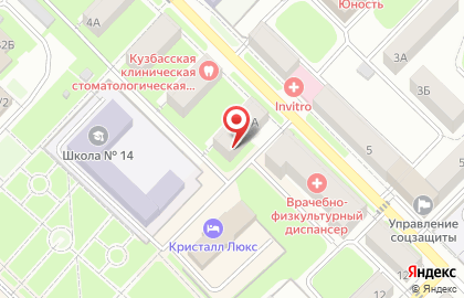 Магазин верхней одежды Времена года на карте