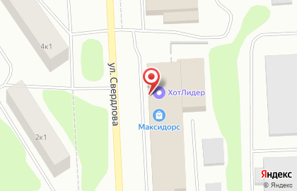 Салон дверей maxiDOORS на улице Свердлова на карте