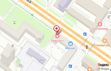 Банкомат АКБ Мособлбанк в Твери на карте