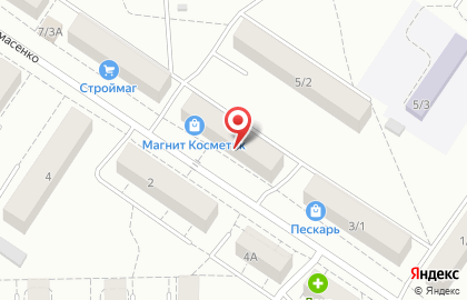 Магазин Монетка в Заводском районе на карте