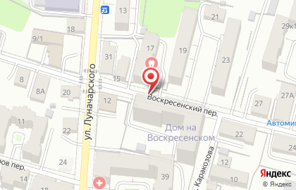 Евро БУМ в Воскресенском переулке на карте
