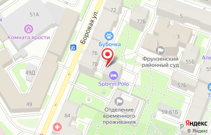 Мини-отель SPBINN Lev на карте