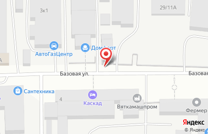 ООО Вектор на Базовой улице на карте