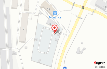 Автостоянка в Ханты-Мансийске на карте