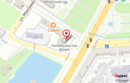 Генеральное консульство Исламской Республики Иран в г. Астрахани на карте