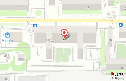 Суши-бар Сушимания на Новосибирской улице на карте