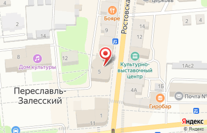 Салон связи МТС в Переславль-Залесском на карте