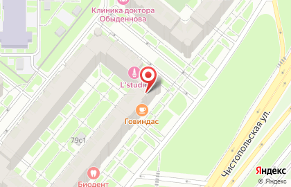 Магазин тканей ТриТекс на карте