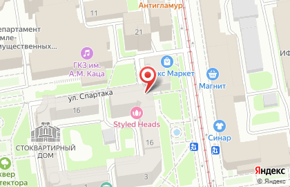 Аурис на Серебренниковской улице на карте