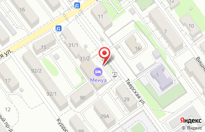 Гостинично-ресторанный комплекс Менуа на карте