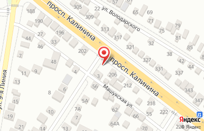 Автомойка в Ставрополе на карте