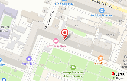 Салон красоты и бутик волос Элеганс на площади Кирова на карте