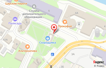 Продуктовый магазин Мини-маркет на карте