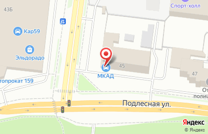 Магазин китайских автодеталей Мкад в Дзержинском районе на карте