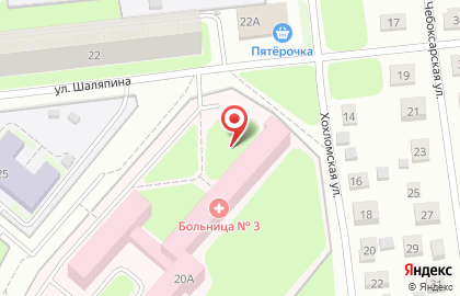Центр пластической хирургии на улице Маршала Воронова на карте