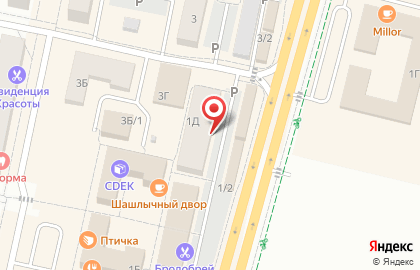 Магазин Автохит в Калининграде на карте