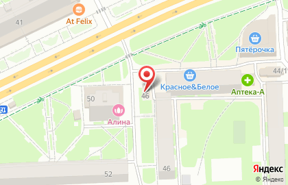 Навигатор на Рижском проспекте на карте