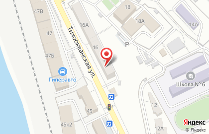 Банкомат Банк Москвы, Хабаровский филиал в Кировском районе на карте