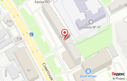 Публичное акционерное общество Промсвязьбанк на Советской улице на карте