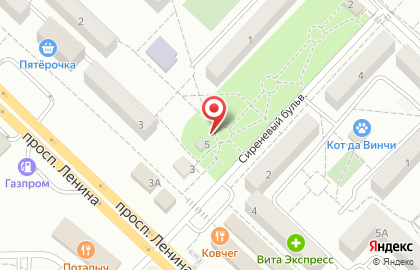 Цветочный магазин, ИП Ульянова К.А. на карте