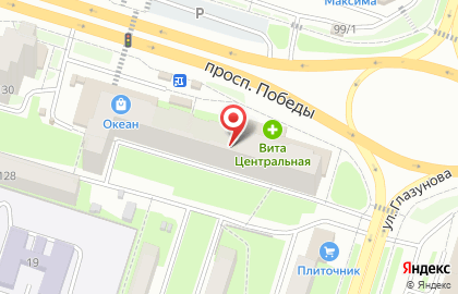 Аптека 58 плюс в Пензе на карте
