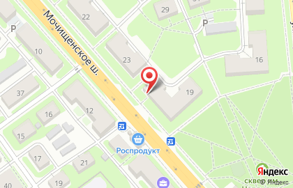 Салон красоты Елена в Заельцовском районе на карте