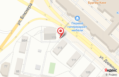 Уральский банк Сбербанка России на улице Дарвина на карте