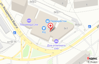 Холдинг Центр, ОАО в Теплом Стане на карте