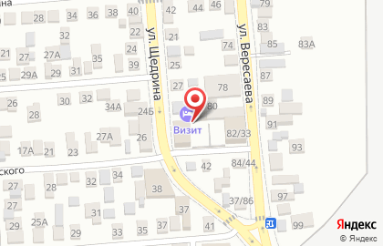 Банкетный зал Визит на карте