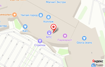 Магазин женской одежды Concept club на Красносельском шоссе на карте