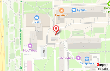 Киоск печатной продукции в Москве на карте
