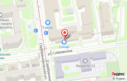 Кафе быстрого питания Zaverнулли на карте