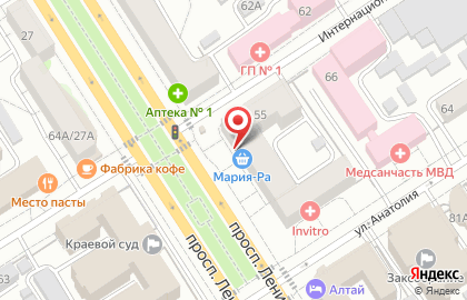 Нотариус Комаровская Н.А. на карте