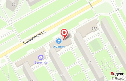 Торговый комплекс Хозяин на карте
