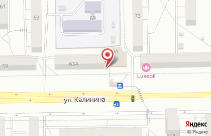 Аптека Фармленд на улице Калинина, 63а на карте