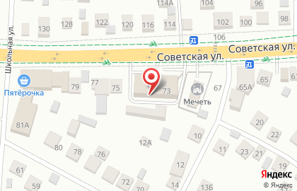 ОВД по Альметьевскому району Опорный пункт полиции на Советской улице на карте