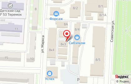 Автобутик на Советской улице на карте