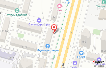 Гостиница Планета в Орджоникидзевском районе на карте