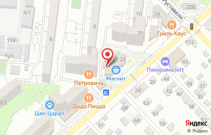 Школа танцев Bravo в переулке Макарова на карте