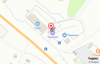 Кафе Теремок в Пензе на карте