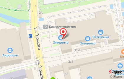 Партнерский пункт курьерской службы DHL на улице Профессора Баранова на карте