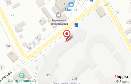 Тюменская фабрика нетканых материалов на карте