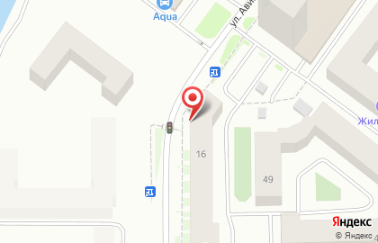 Сервис заказа легкового и грузового транспорта Maxim на улице Авиаторов на карте