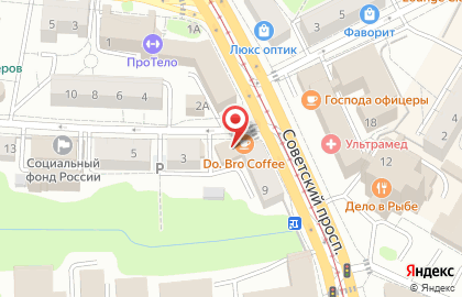 АКБ Пробизнесбанк на Советском проспекте, 9/11 на карте
