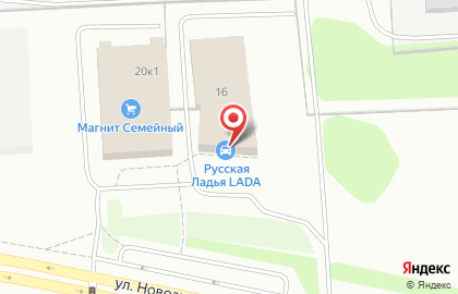 Официальный дилер LADA Русская Ладья на карте