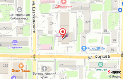 Этаж на улице Кирова на карте