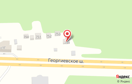 Баня на дровах на территории СНТ Горетовка на карте