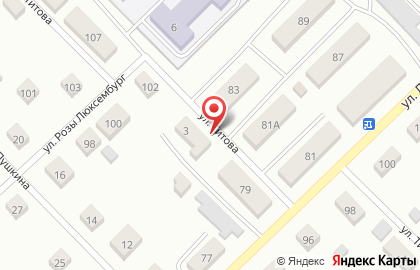 Продуктовый магазин Родничок в Верхнеуральске на карте