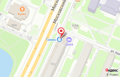 Автомагазин АвтоШанс на Московском проспекте на карте
