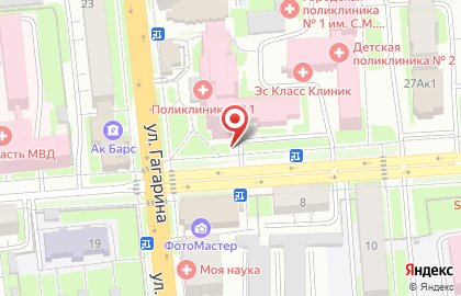 Киоск по продаже печатной продукции Роспечать на улице Гагарина, 20 киоск на карте